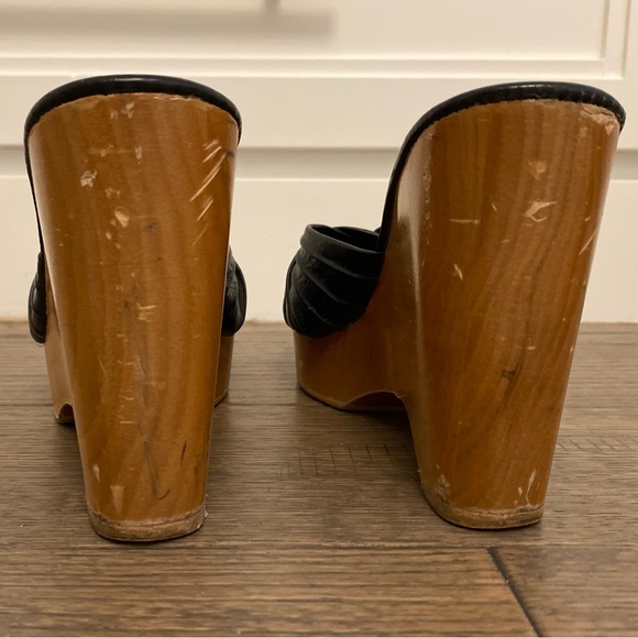 Lulu Johnson Platform Slip On Wedges - Picture 5 of 5